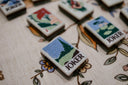 Jardin Green Tiles (hand-painted)