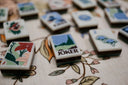 Jardin Green Tiles (hand-painted)