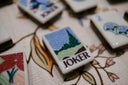 Jardin Green Tiles (hand-painted)